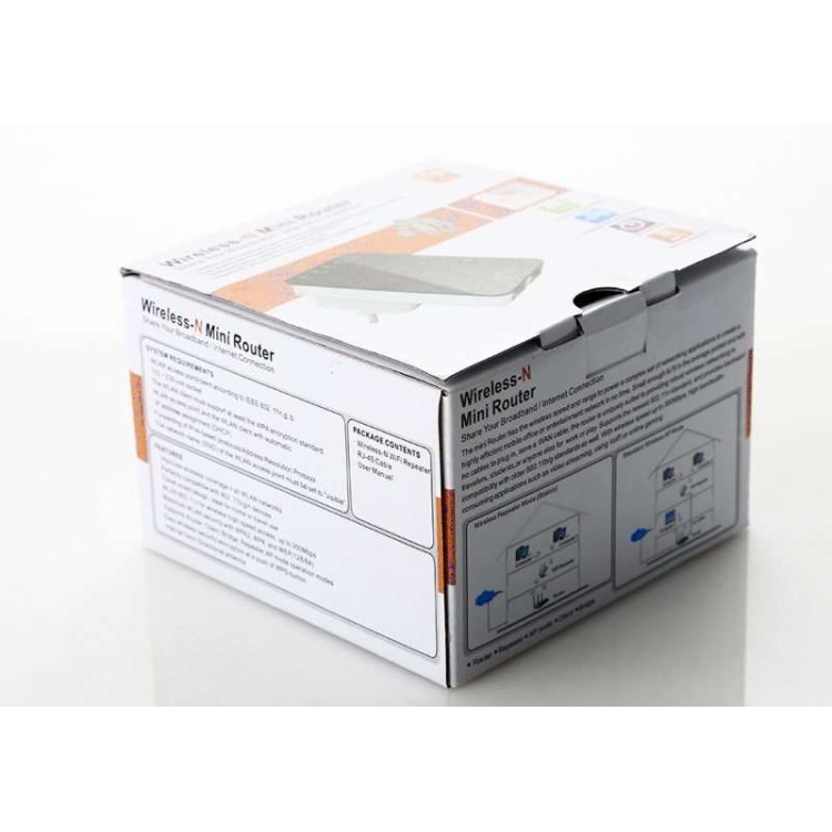 Ενισχυτής Σήματος Wi-Fi Mini Repeater 300Mbps