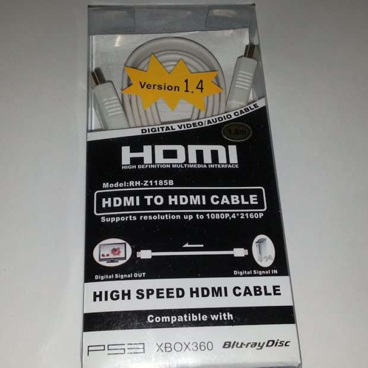 HDMI 1.4 καλώδιο υψηλής ευκρίνειας 1080p 1.5m