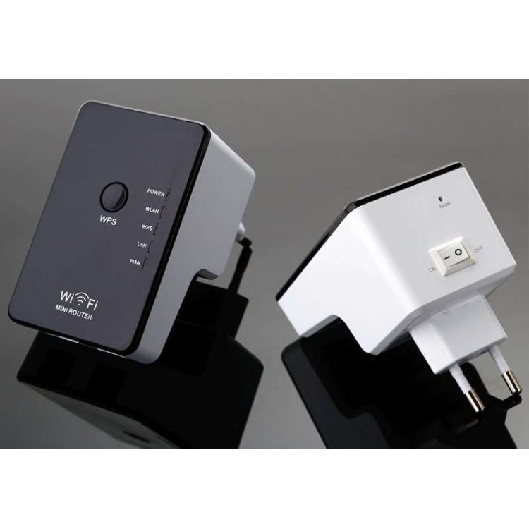 Ενισχυτής Σήματος Wi-Fi Mini Repeater 300Mbps