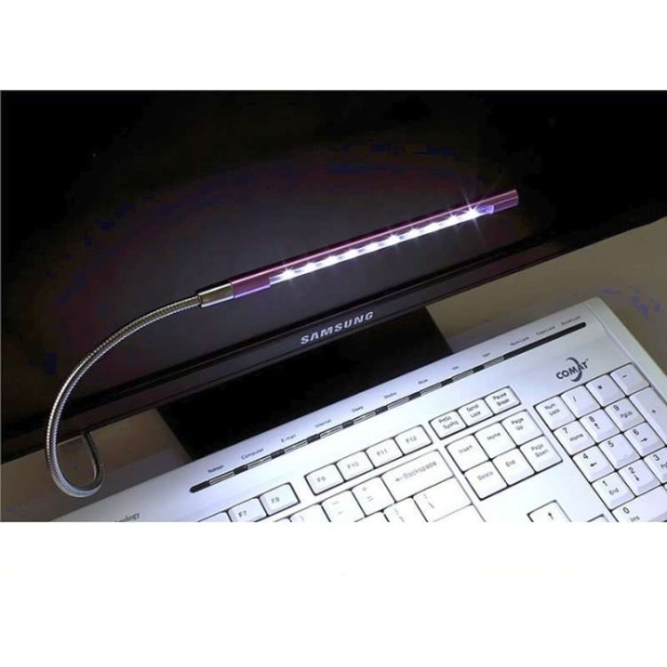 Φωτιστικό usb 10 led με διακόπτη αφής για το λάπτοπ
