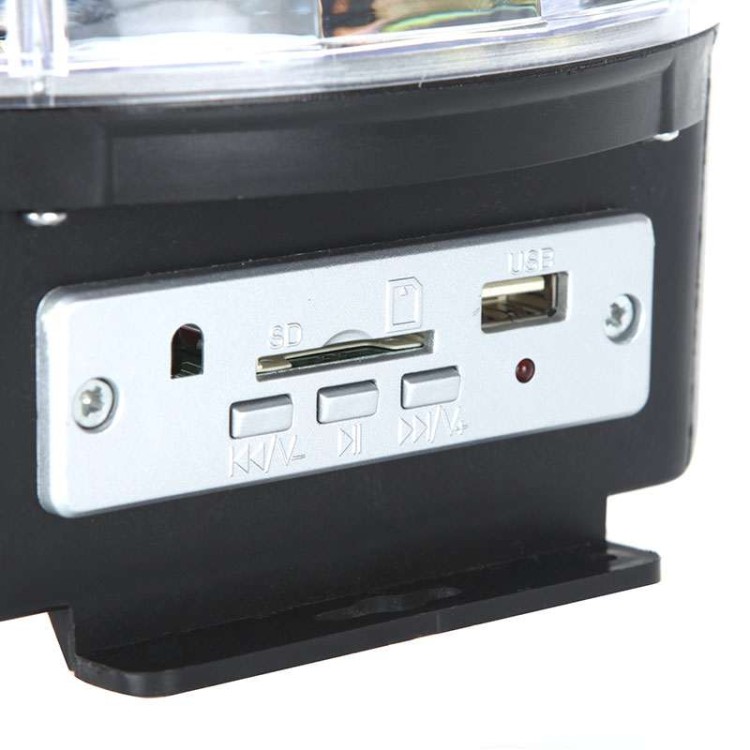 Magic Crystal Ball LED φωτιστικό για πάρτυ με USB & Τηλεχειριστήριο