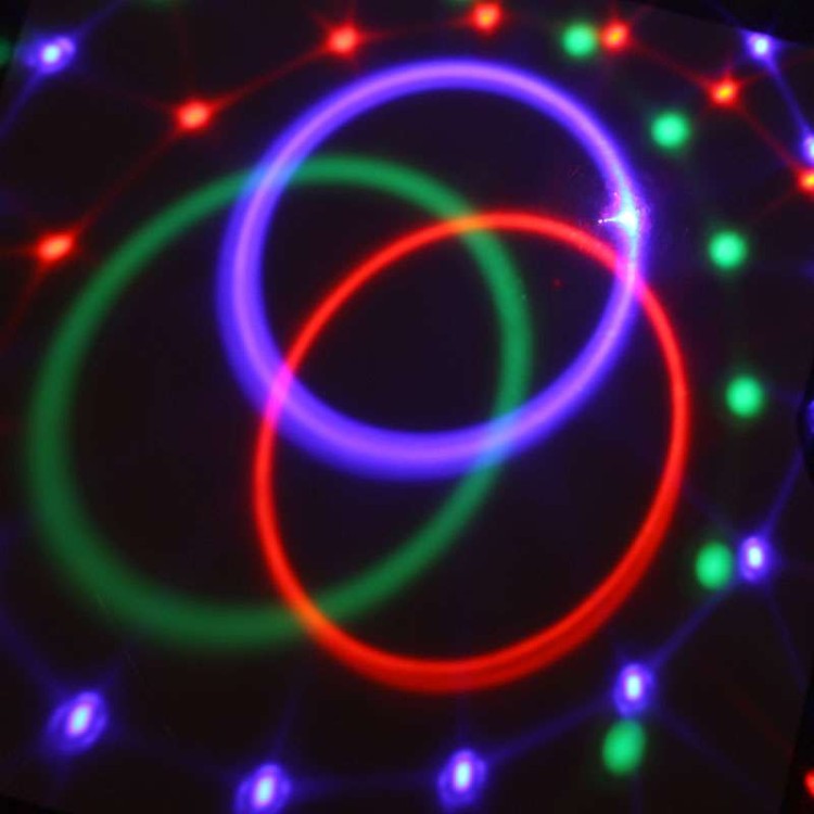 Magic Crystal Ball LED φωτιστικό για πάρτυ με USB & Τηλεχειριστήριο