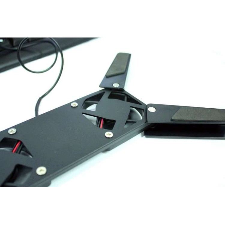 Cooler Laptop mini-USB με μπλε LED φωτισμό