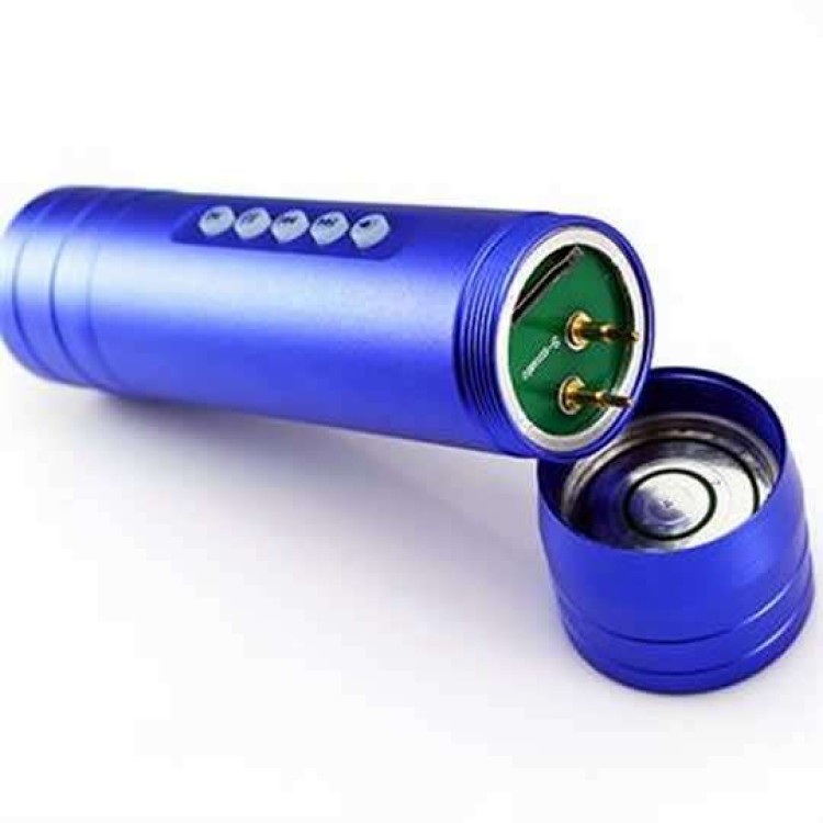 Φακός Led με ράδιο Mp3 για το ποδήλατο & κάμπινγκ