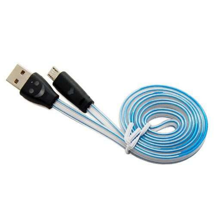 Καλώδιο micro-USB με LED φωτισμό
