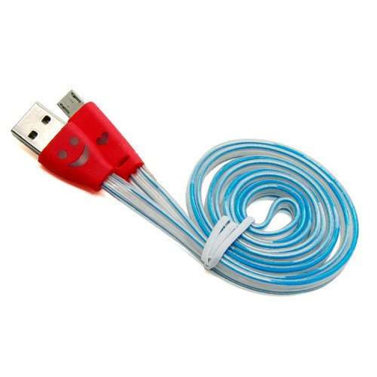 Καλώδιο micro-USB με LED φωτισμό