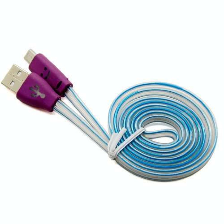 Καλώδιο micro-USB με LED φωτισμό