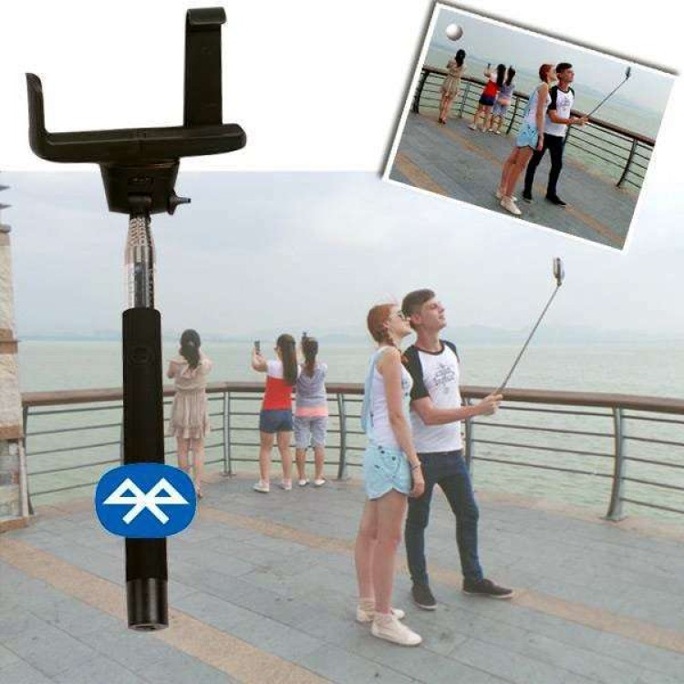 Τηλεσκοπική βάση χειρός bluetooth-Selfie