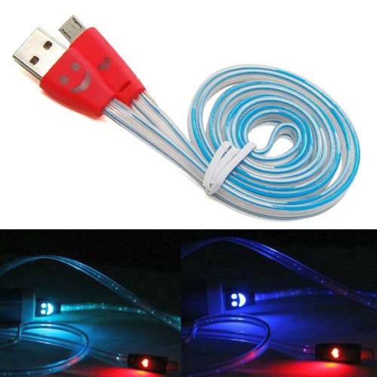 Καλώδιο micro-USB με LED φωτισμό