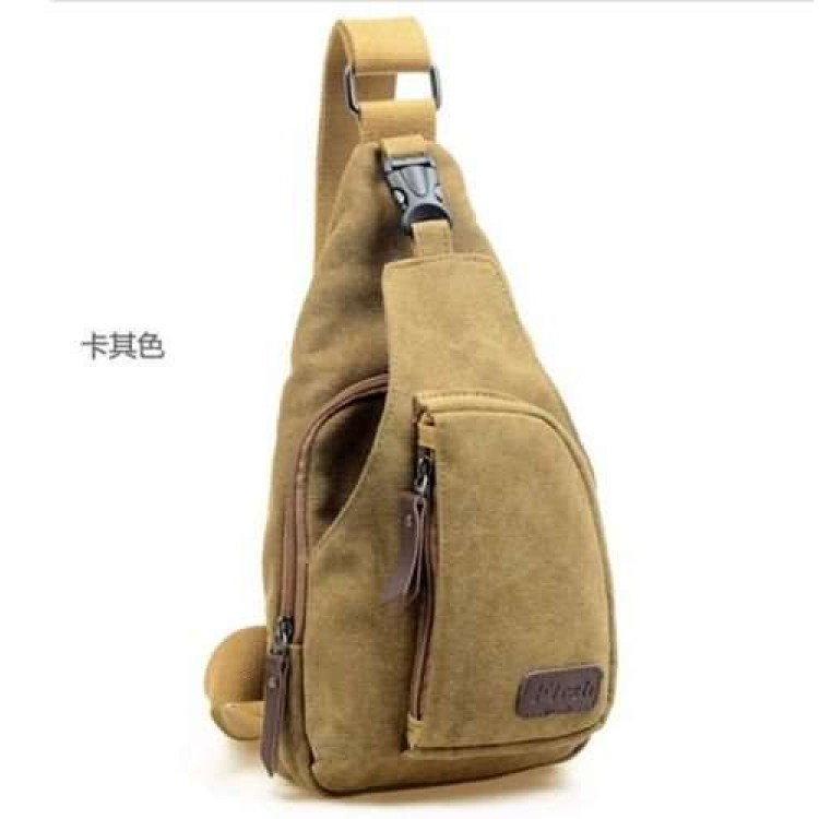 Τσαντάκι ώμου καμβάς πεζοπορίας ποδηλασίας