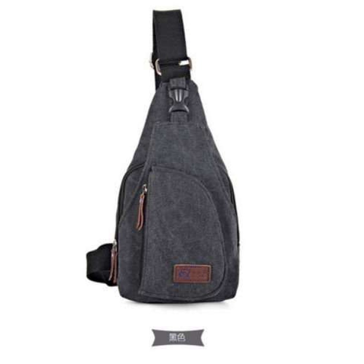 Τσαντάκι ώμου καμβάς πεζοπορίας ποδηλασίας