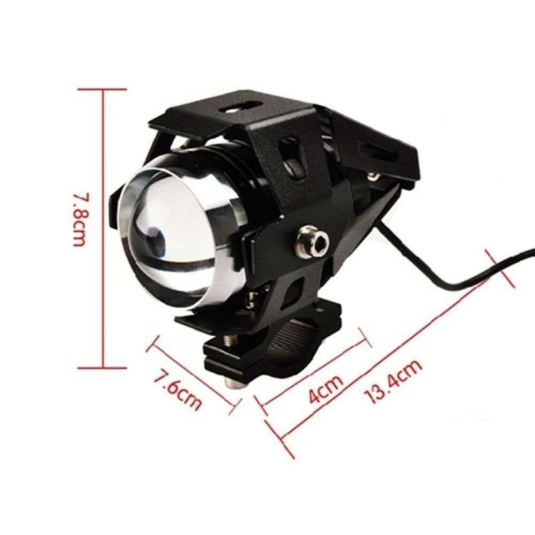 Προβολείς Μοτοσυκλέτας U5 Led 15W 12V 3000LM (2τμχ)
