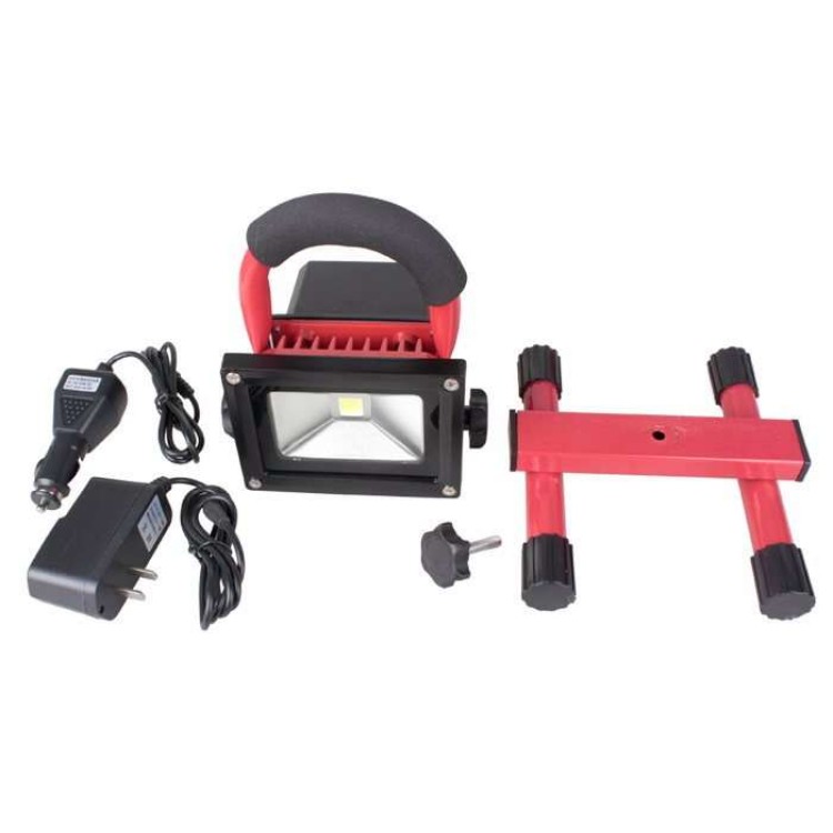 Επαναφορτιζόμενος Φορητός Προβολέας LED 10W