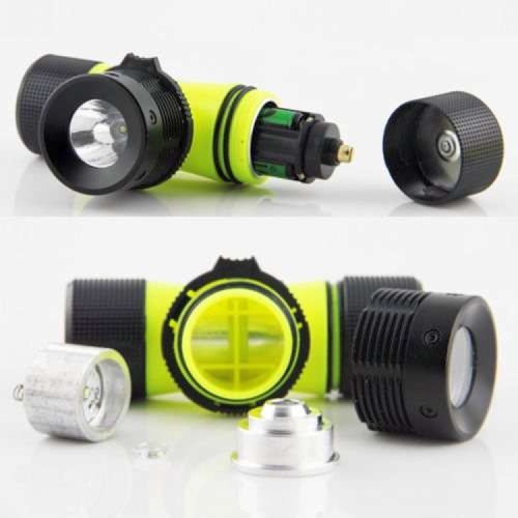 Φακός κεφαλής υποβρύχιος 30m 200-800lum