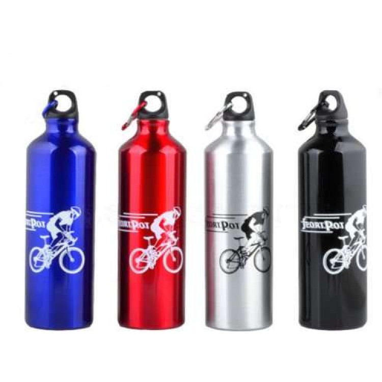 Μπουκάλι αλουμινίου 750ml για Ποδηλασία - Πεζοπορεία