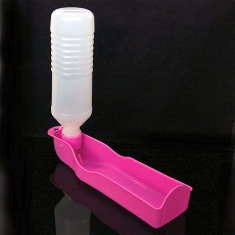 Φορητό μπουκάλι σκύλου ποτίστρα 500ml