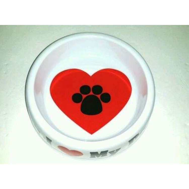 Μπολ φαγητού σκύλου γάτας 650ml