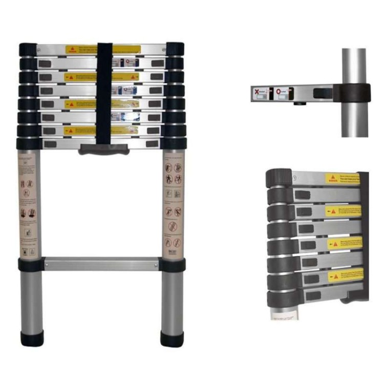 Επεκτεινόμενη τηλεσκοπική σκάλα αλουμινίου