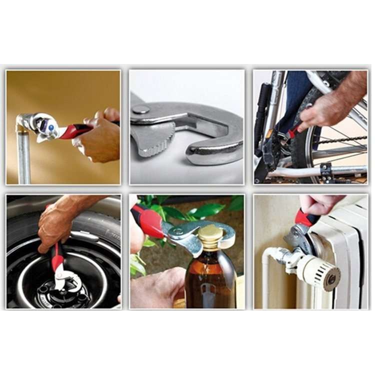 Σετ ρυθμιζόμενα γαλλικά κλειδιά 3 σημείων