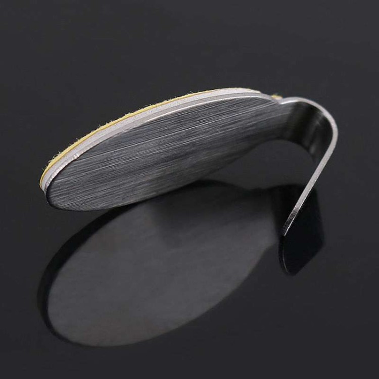 Αυτοκόλλητα μεταλλικά άγκιστρα κουζίνας-μπάνιου