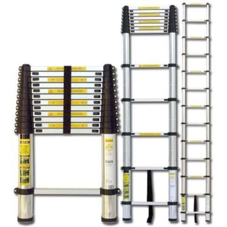 Επεκτεινόμενη τηλεσκοπική σκάλα αλουμινίου