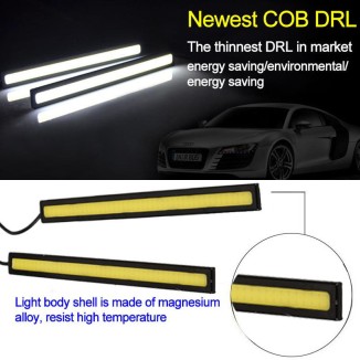 Led φώτα ημέρας 6w με αυτοκόλλητα 3M