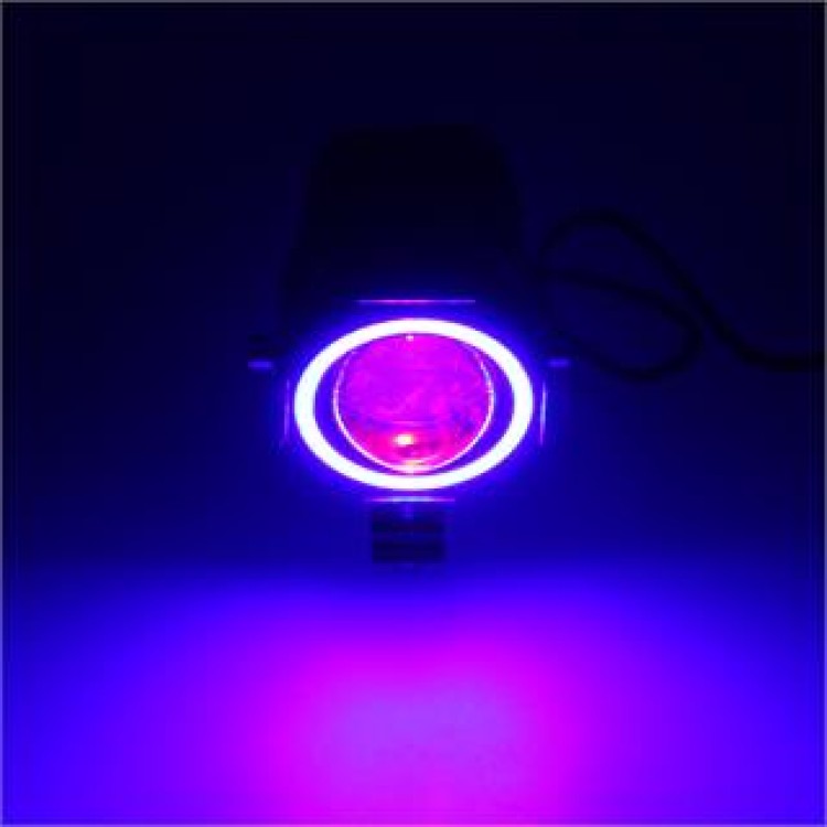 Προβολείς Μοτοσυκλέτας 15W U7 Led 12-80V με φώς ημέρας (2τμχ)