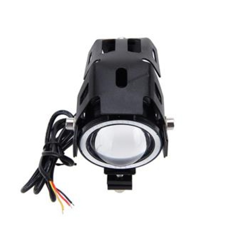 Προβολείς Μοτοσυκλέτας 15W U7 Led 12-80V με φώς ημέρας (2τμχ)