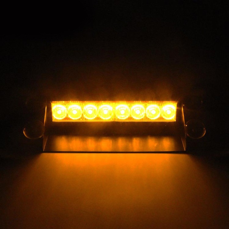 Προειδοποίηση όχηματος έκτακτης ανάγκης strobe Flash Light 8-LED