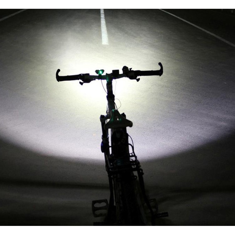 Φακός ποδηλάτου Led 5000 Lm + μπαταρία Li-ion 6400mAh