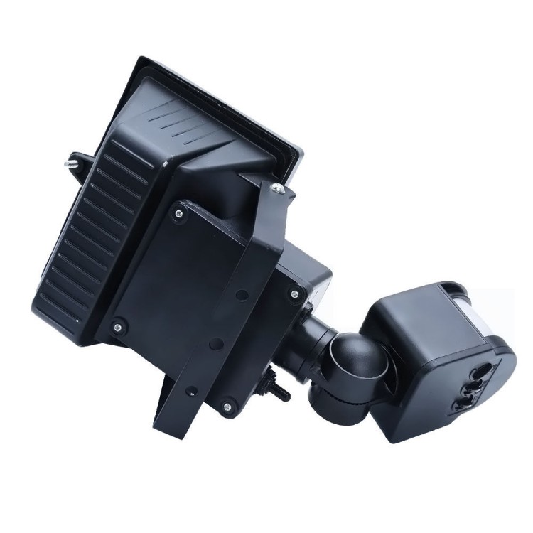 Ηλιακός προβολέας εξώπορτας κήπου 60 Led και αισθητήρα κίνησης