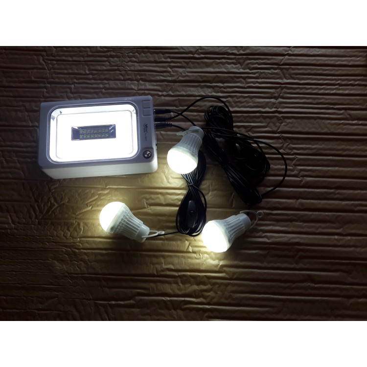 Σύστημα ηλιακής ενέργειας με επαναφορτιζόμενη μπαταρία 2200mAh